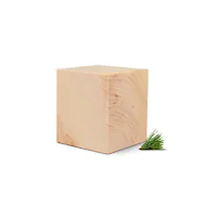 ZirbenW&uuml;rfel (ca. 7x7x8cm) ohne Loch + Bio Zirben&ouml;l (10ml) + Bio Zirbenkissen...