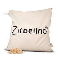 ZIRBELINO&reg; Zirbenkissen 40x40cm aus 100% Baumwolle | SPEZIAL-F&Uuml;LLUNG mit extr...