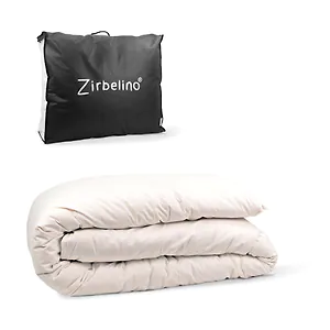 Zirbenbettdecke [Premium+] | 155x220cm - f&uuml;r Sommer & Winter, angenehmes ...