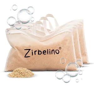 Zirbel SPA 3er-Set - Zirbenholz Badekissen f&uuml;r die Badewanne | Badezusatz | 2...