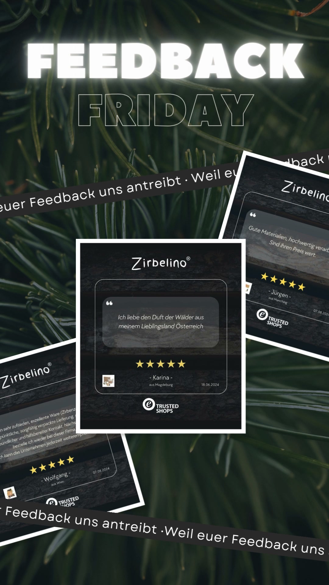 Neueste Story von Zirbenkissen | Zirbenkissen.shop